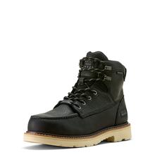 Men's Rebar Lift 6" Waterproof Composite Toe Work Boots in Black by Ariat