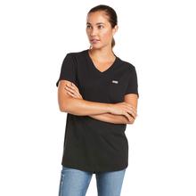 Women's Rebar Cotton Strong V-Neck Top by Ariat