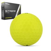 Staff Model Yellow Golf Ball - Custom Logo by Wilson in Durham NC