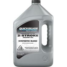 Quicksilver Premium Plus 2-Stroke Synthetic Blend Marine Engine Oil, 1 Gallon by Mercury Marine