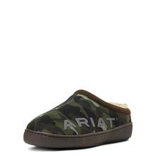 Men's Ariat Logo Hooded Back Slipper