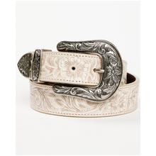 Women's Buckle Floral Embossed Western Belt by Shyanne