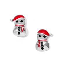 Snowman Mini Post Earrings