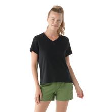 Women's Perfect V-Neck Short Sleeve Tee by Smartwool in Mt Sterling KY