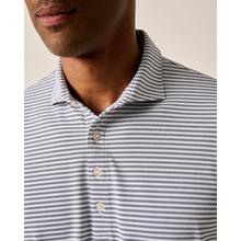 Mens Performance Mesh Polo - Stetson Stripe by Johnnie-O in CLOVER SC