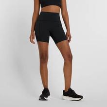 Women's NB Sleek Pocket High Rise Short 6" by New Balance in Philadelphia PA