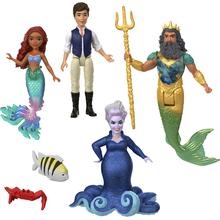 Disney The Little Mermaid Ariel's Adventures Story Set With 4 Small Dolls And Accessories by Mattel