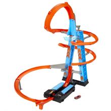 Hot Wheels Sky Crash Tower Track Set With Diecast Car by Mattel