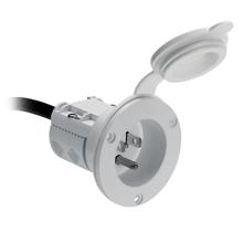 AC Power Port-White / MKR-23