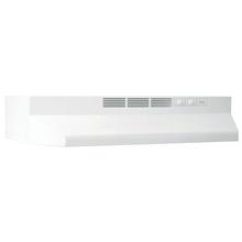 24-Inch Ductless Under-Cabinet Range Hood w/ Easy Install System, White by Broan-NuTone in Van Buren AR