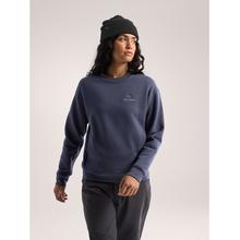 Emblem Fleece Crew Neck Pullover Women's