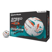 Miami Dolphins SpeedSoft Ink Golf Balls by TaylorMade