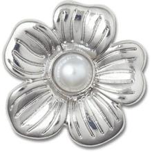 Silver Monochrome Daisy 2 by Crocs