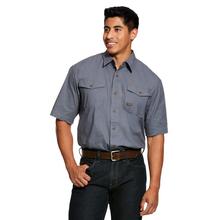 Men's Rebar Made Tough DuraStretch Work Shirt by Ariat in Costa Mesa CA