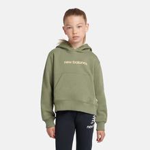 Kids' Brush Back Floral Sneaker Back Graphic Hoodie