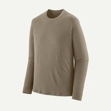 Men's L/S Cap Cool Merino Blend Shirt by Patagonia in CLOVER SC