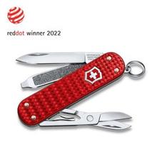 Classic SD Precious Alox Victorinox pocket knife (Red, 2 in) by Victorinox in Houston TX