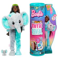 Barbie Dolls And Accessories, Cutie Reveal Doll, Jungle Series Elephant by Mattel