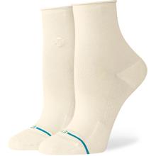 Women's Rollin Quarter Socks Khaki by Stance in Muscoda WI