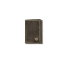 Men's Trifold Wallet Logo Suede by Ariat