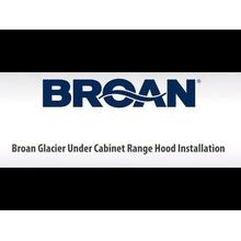 Glacier 36-Inch 300 Max Blower CFM 5 Sones Bisque Range Hood by Broan-NuTone in Marked Tree AR
