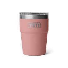 Rambler 16 oz Stackable Cup - Sandstone Pink by YETI in Durham NC