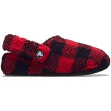 Kids' Classic Buffalo Check Cozzzy Slipper by Crocs in North Springfield VT