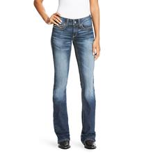 Women's R.E.A.L Mid Rise Diamond Boot Cut Jean by Ariat in Fayetteville AR