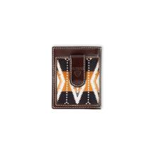 Mens Southwest Fabric Money Clip