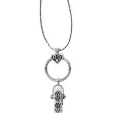 Alcazar Charm Badge Clip Necklace