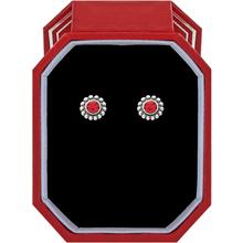 Twinkle Garnet Mini Post Earrings Gift Box by Brighton in Pryor OK