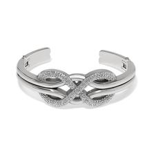 Interlok Luxe Double Hinged Bangle by Brighton