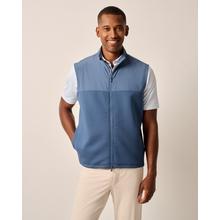 Mens Culbertston Performance Mixed Media Vest by Johnnie-O