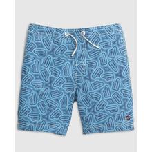 Men's Half Elastic Jr. Surf Shorts by Johnnie-O