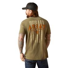 Men's Ariat Western Vertical Flag T-Shirt by Ariat in Farmington UT