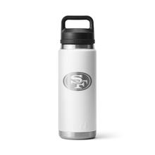 San Francisco 49ers Rambler 26 oz Water Bottle - White by YETI