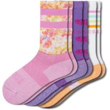 Socks Kid Crew Heart 3-Pack by Crocs