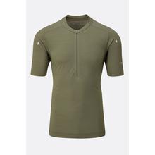 Men's Cindercrino Zip Tee by Rab