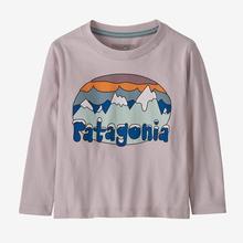 Baby Long Sleeved Fitz Roy Flurries T Shirt by Patagonia