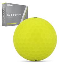 Staff Model X Yellow Golf Ball - Custom Logo by Wilson in Durham NC