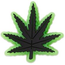 Lights Up Hemp Leaf