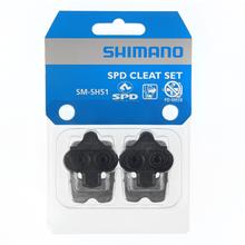 SM-Sh51 Speed Cleat Set (Pair) Single Release W/ Cleat Nut by Shimano Cycling in Bath NY