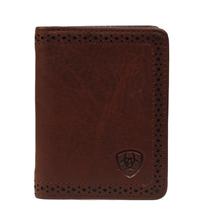 Men's Perforated Edge Bifold Wallet by Ariat in South Sioux City NE