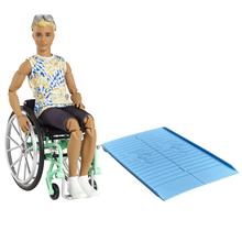 Ken Fashionistas Doll #167 With Wheelchair & Ramp by Mattel
