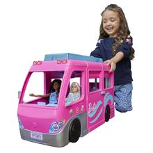 Barbie Camper, Doll Playset With 60 Accessories, 30-Inch Slide, Dream Camper by Mattel