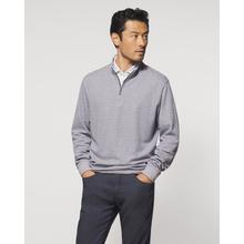Men's Skiles Striped 1/4 Zip Pullover by Johnnie-O