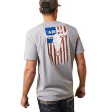 Men's Ariat Steer Skull Flag T-Shirt by Ariat