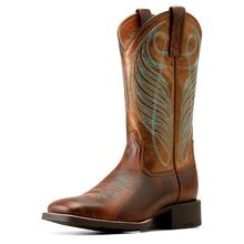 Women's Round Up Wide Square Toe Western Boot by Ariat in Sioux Falls SD