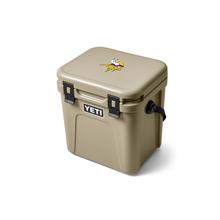 Minnesota Vikings Roadie 24 Hard Cooler - Tan