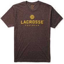 Men's Stacked Logo SS Tee Macchiato by LaCrosse in Columbiana OH